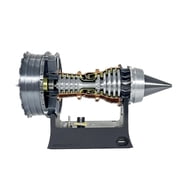 Turbofan Engine Model Adjustable Speed Aircraft Engine Turbojet Engine Model