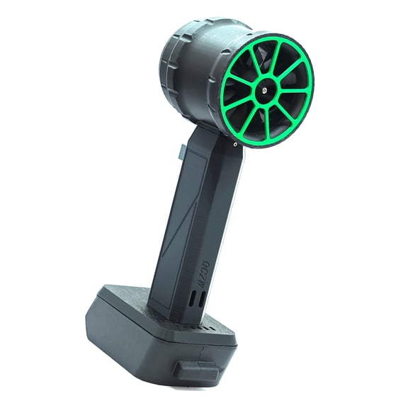 Turbofan Handheld Ducted Turbofan 50mm Brushless Motor Jet Fan 800-1000g Thrust Car Washer High Power Dust Blower Keyboard Cleaning Tool Compatible With //