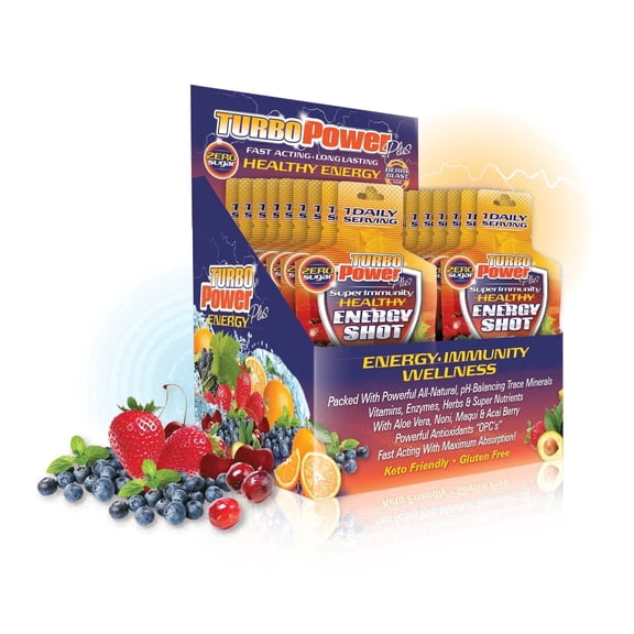 Turbopower plus 18ct -1oz Energy Shot