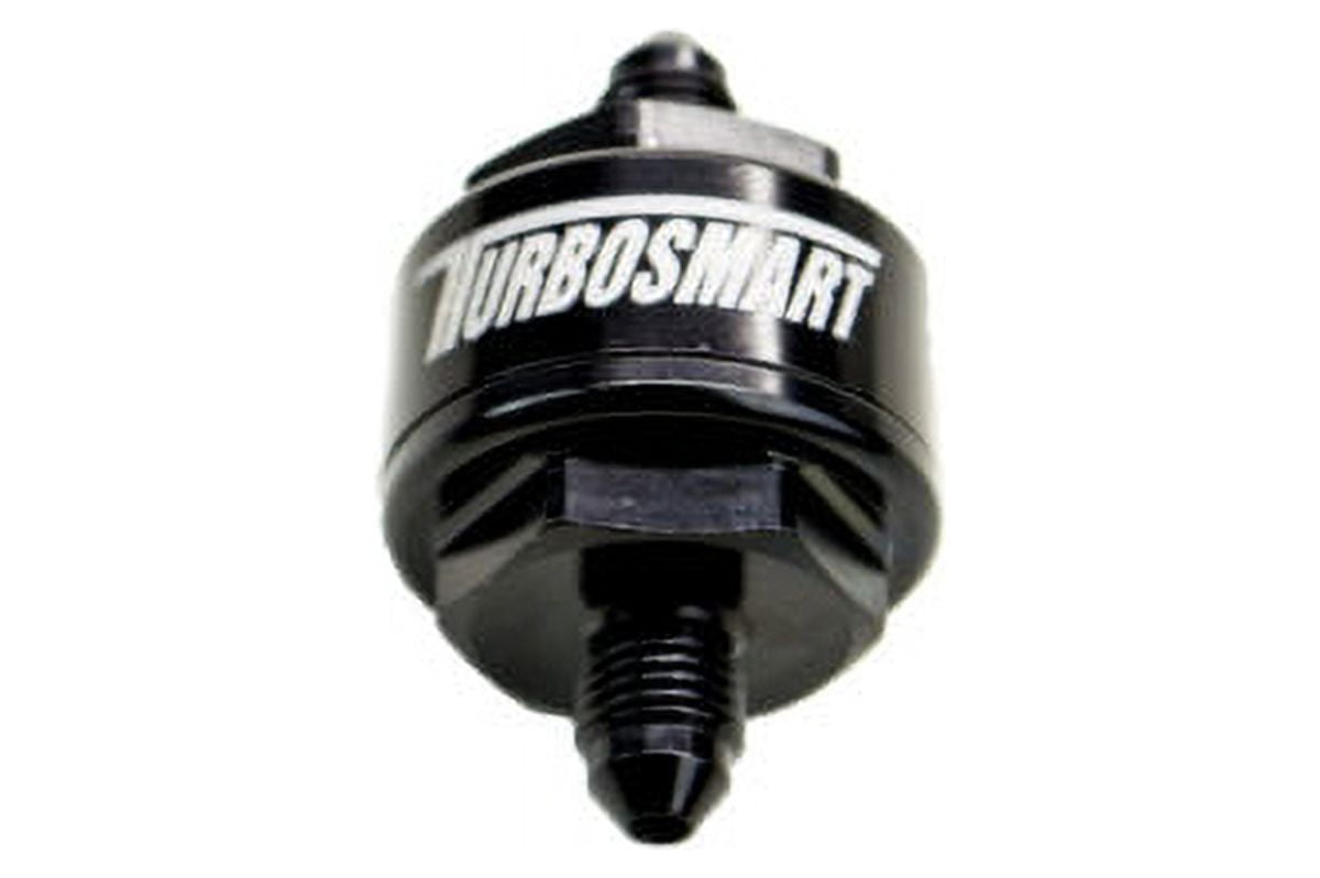 Turbosmart TS-0804-1002 Billet Turbo Oil Feed Filter, AN4, Black