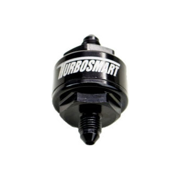 Turbosmart TS-0804-1002 Billet Turbo Oil Feed Filter, AN4, Black