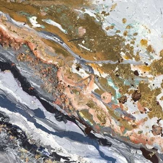Turbulence Square II Canvas Art - Patricia Pinto (24X24)