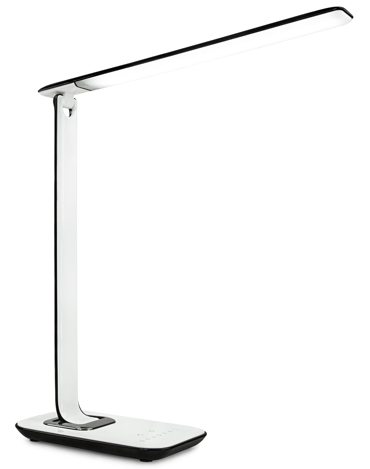 Turcom Dimmable Eye-caring LED Desk Lamp for Chargers with adjustable light intensity and Color