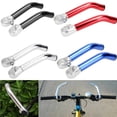 thumbnail image 1 of TureClos 1 Pair Bike Armrest Handlebar Replacement Bicycles Aluminum Handle Bar Extender for 22.2mm Diameter Cycling Upgrade Spare Parts Red, 1 of 9