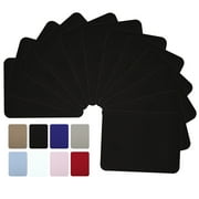 TureClos 10 Sheets Iron-On Mending Fabric 4.92×3.74 Inch Iron On Clothes Patches Iron On Repair Kit for Mending Fix Couch Pants Pockets Holes Knees Elbow