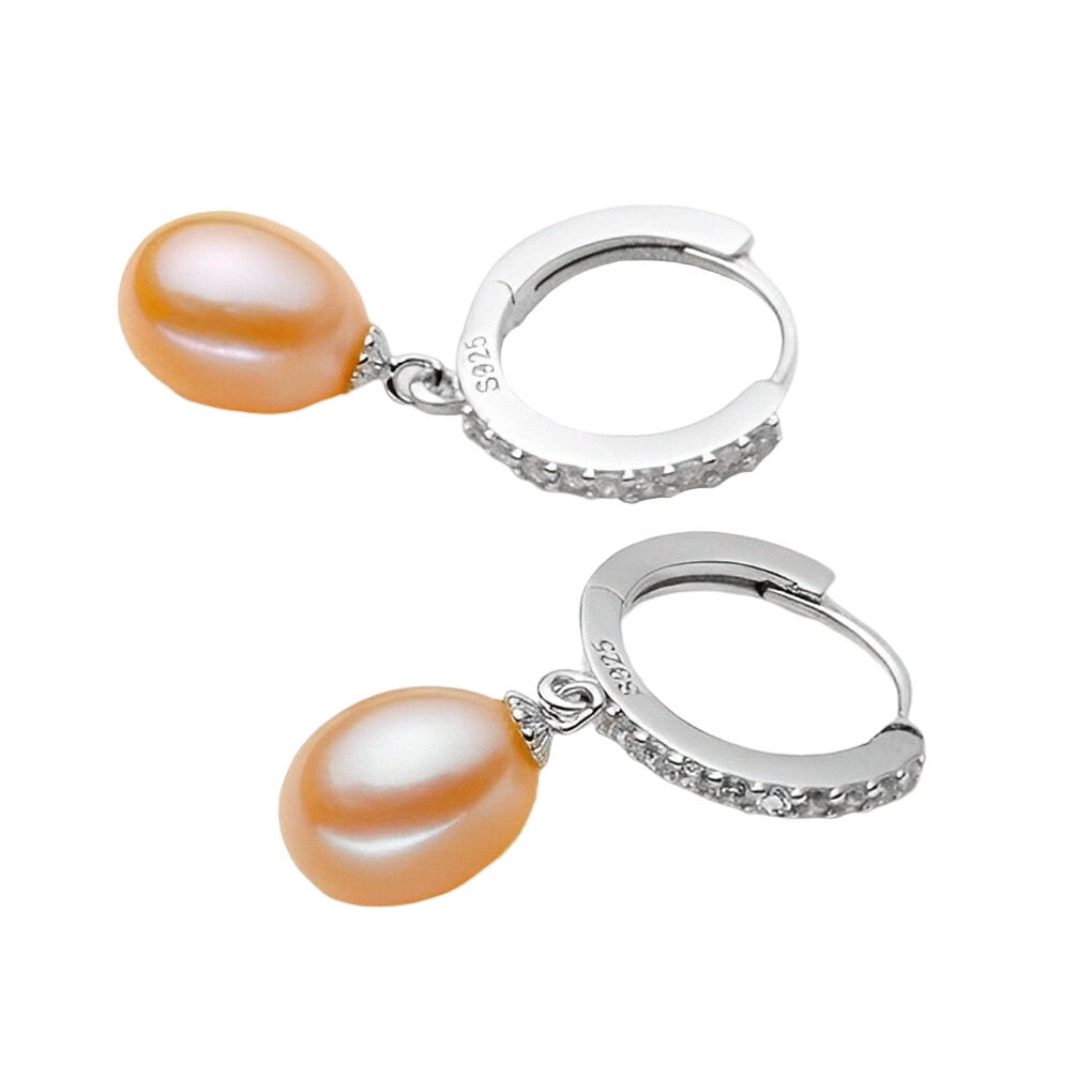 TureClos 2PCS Pearl Earring Ear Pendent Fashion Jewelry Sweet Gift