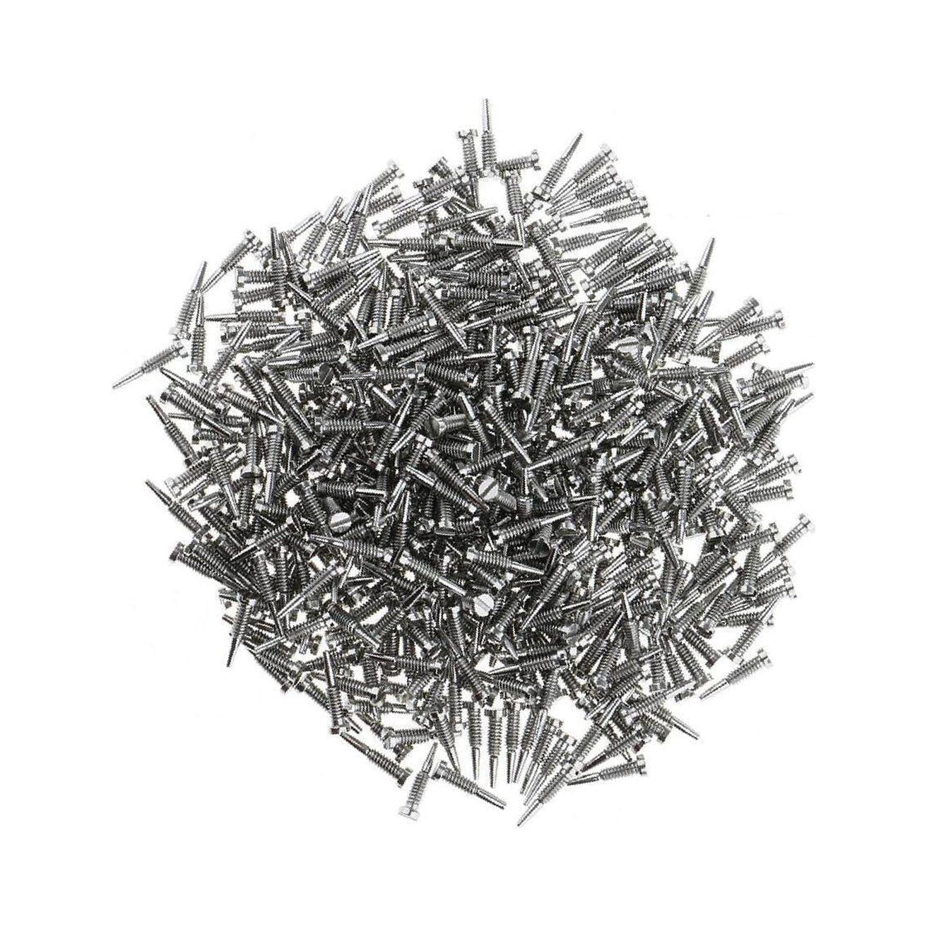 TureClos 500 Pieces Self Tapping Tiny Screws Watch Eyeglass Repair Kit 2 0x1 4x7 0mm Walmart Com