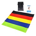 thumbnail image 1 of TureClos 5pcs/set Workout Resistance Bands Loop Fitness Yoga Leg Strength Flexibility Exercise Band Elastic Stretch Strap, 1 of 9