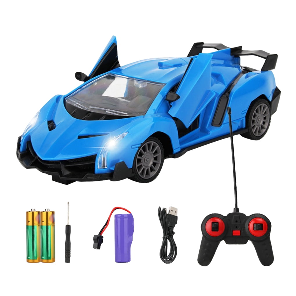 TureClos Car Toy Remote Control Rechargeable Racing Car Toy Wireless High  Speed Children Gift, Type 2, Red