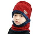 thumbnail image 1 of TureClos Children Boys Winter Knit Cap Beanie Hat Fleece Lined Hat for Toddler Boy Girls Children, 1 of 7