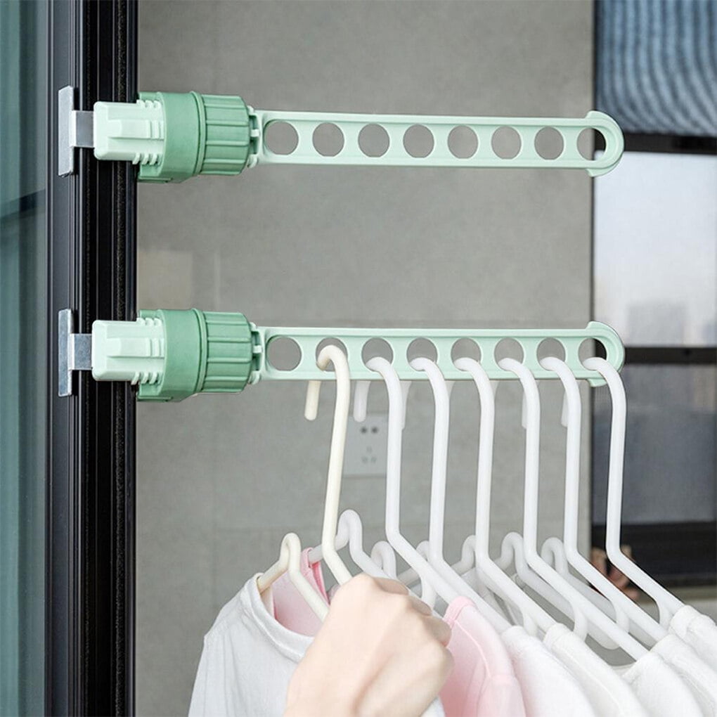 Portable balcony drying rack retractable folding laundry rack window  balcony drying socks shoes clothes quilt stainless steel