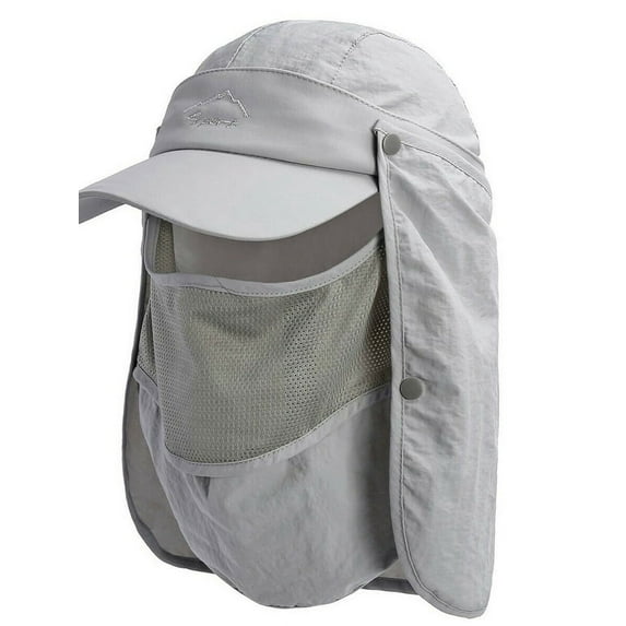 TureClos Foldable Sun Protection UV Fishing Camping Hiking Hat Windproof Sun Hat