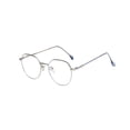 thumbnail image 1 of TureClos Gradient Glasses Frame Anti Blue Light Unisex Eyewear Reading Glass Vintage Style Eyeglasses Big Frame Spectacles Silver white, 1 of 7
