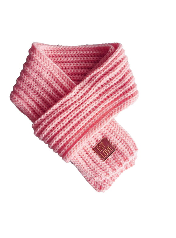 TureClos Kids Autumn Winter Scarf Keeping-warm Comfortable Supple Toddler Scarves