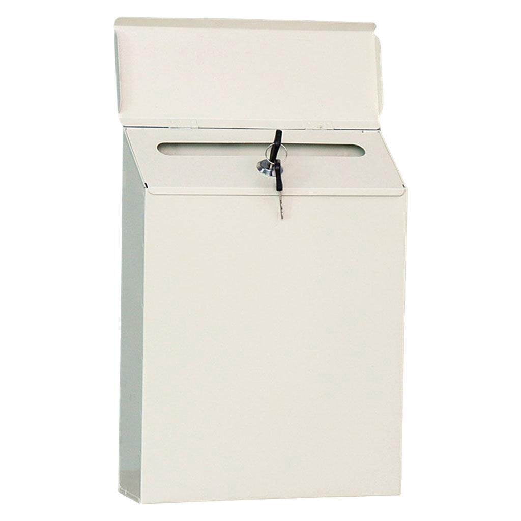 TureClos Mailbox Locking Wall Mounted Comment Drop Box Payments Holder ...