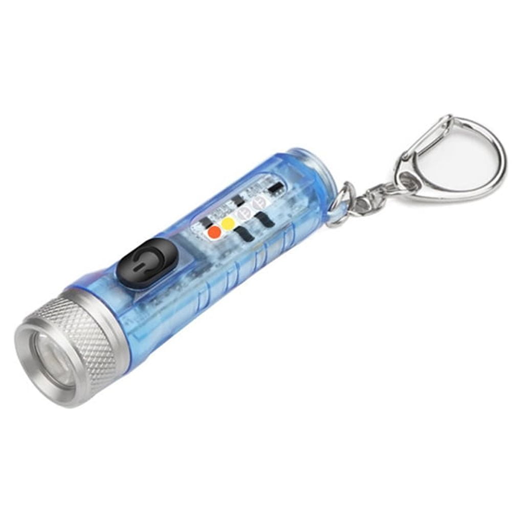 TureClos Mini LED Flashlight Outdoor Camping Hiking Walking Portable Pocket Hand Torch with Key Ring, Silver Grey TureClos Mini LED Flashlight Outdoor Camping Hiking Walking Portable Pocket Hand Torch with Key Ring, Silver Grey