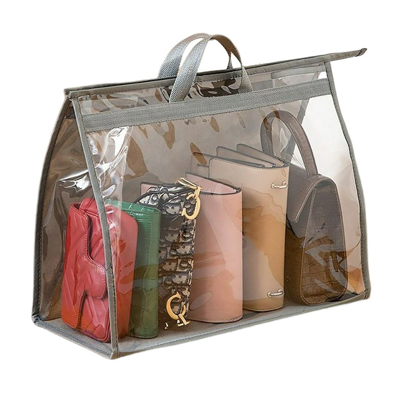 TureClos Reusable Washable Handbag Storage Bags with Handle Purse  Protective Pouch Zipper Closure Organizer Dustproof Protector Guard XXL 