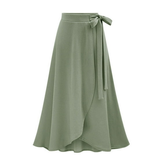 TureClos Sophisticated Black Maxi For Adult Black Skirt Midi Long Skirt Comfortable And Chic In Our Skirt Maxi Skirt Skirts ArmyGreen M
