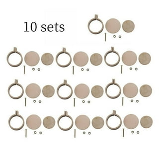 ZOCONE 18 Packs Mini Embroidery Hoops, Small Ring Tiny Embroidery