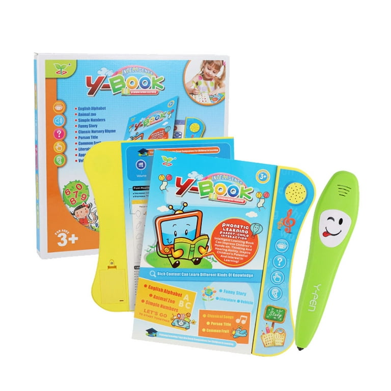 Educational Insights Hot Dots Jr. Let's Master Kindergarten Reading  Workbooks & Interactive Pen, 100 Reading Lessons, Ages 5+ 