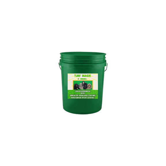 Turf Magik Odor Eliminating Odor Eliminator Granules, Odorless, 5 Gallon Bucket