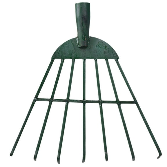 Turf Rake For Artificial GrassPlowing Grass Rake Farm Agricultural 7-toothed Rake Gardening Tool Without Handle