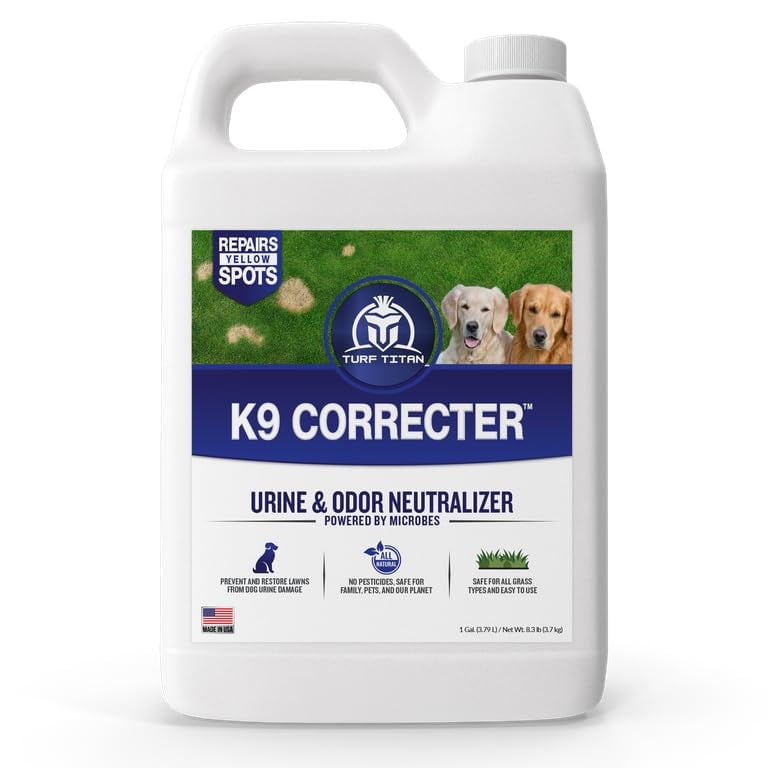 Turf Titan K9 Correcter Dog Urine Neutralizer for Lawn (1 Gallon