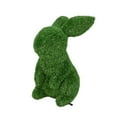 thumbnail image 1 of Lush Estate Turf Topiary Rabbit, 13", Lifelike Artificial Grass Decor, 1 of 6