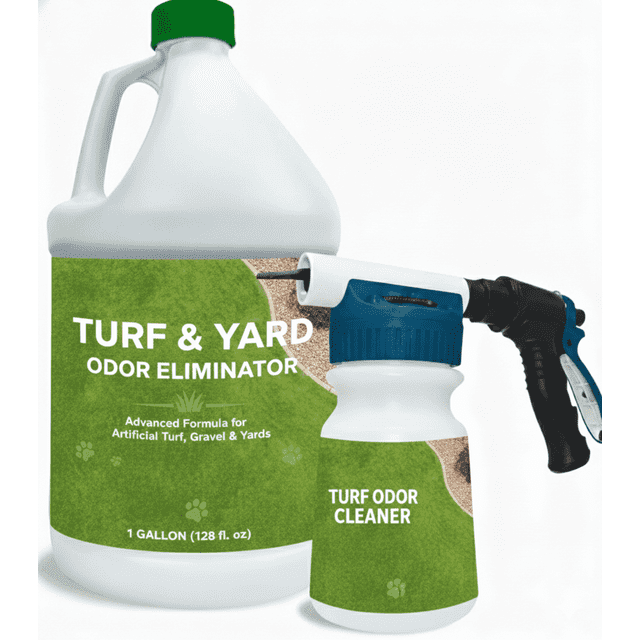 Turf & Yard Pet Odor Eliminator Enzymatic Outdoor Cleaner for Grass ...