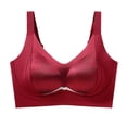 thumbnail image 1 of Turilly Bras Womens Round Neck Wireless Bra With Wide Straps Invisible Everyday Comfort Everyday Bras, 1 of 6