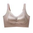 thumbnail image 1 of Turilly Bras Womens Round Neck Wireless Bra With Wide Straps Invisible Everyday Comfort Everyday Bras, 1 of 9