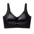 thumbnail image 1 of Turilly Bras Womens Round Neck Wireless Bra With Wide Straps Invisible Everyday Comfort Everyday Bras, 1 of 5
