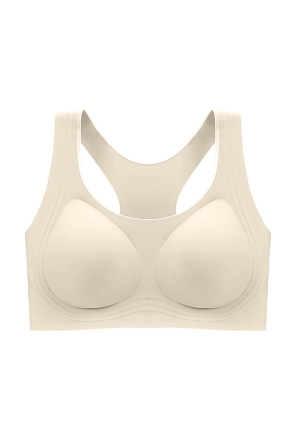 Bras Womens Seamless T Back Wireless Bralette Breathable Supportive Everyday Wear Everyday Bras