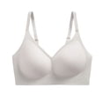 thumbnail image 1 of Turilly Bras Womens V Neck Wireless Bra With Adjustable Straps And Breathable Hollow Padding Everyday Bras, 1 of 5