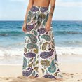 thumbnail image 1 of Turilly Cover Up Pants for Swimwear Women Chiffon Lightweight Sun Protection Beach Pants Cover Pants Wide Leg Solid Pants, 1 of 7