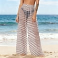 thumbnail image 1 of Turilly Cover Up Pants for Swimwear Women Chiffon Lightweight Sun Protection Beach Pants Wide Leg Bohemian Pants, 1 of 7