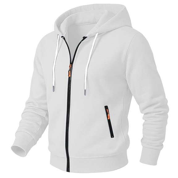 Turilly Men's Hoodies for Fall Winter with Zipper Fashionable And Personalized Casual Hooded Sweatshirts Pocket Top