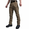 thumbnail image 1 of Turilly Mens Casual & Comfy Pants Overalls Outdoor Multi-pocket Ripstop Hiking Cargo Pants, 1 of 3