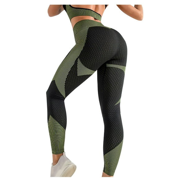 Turilly Pants for Women 2023 Women's Wearing Quick Drying Hollowed Out Gradient Buttocks Long Yoga Pants
