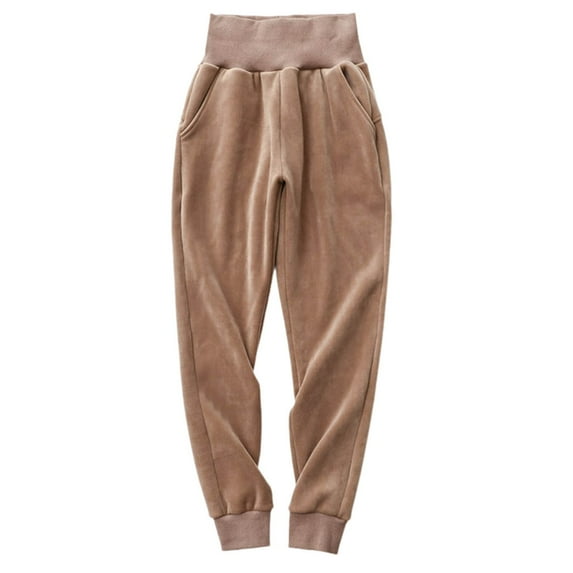 Turilly Pants for Women Fall Winter Women's Large Casual High Waist Drop Straight Leg Wide Leg Pants