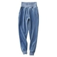 thumbnail image 1 of Turilly Pants for Women Fall Winter Women's Large Casual High Waist Drop Straight Leg Wide Leg Pants, 1 of 7