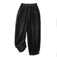 thumbnail image 1 of Turilly Pants for Women Wide Leg Women's Fashion Comfortable Solid Color Pocket Casual Straight Pants, 1 of 5