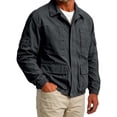 thumbnail image 1 of Turilly Plus Size Mens Cargo Utility Jacket Lapel Collar Full Zip Multi Pocket Work Coat for Fall Winter Outdoor, 1 of 5