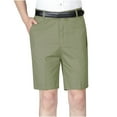 thumbnail image 1 of Turilly Plus Size Shorts for Men Casual Pure Color Outdoors Pocket Beach Work Trouser Cargo Shorts Pant, 1 of 4