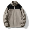 thumbnail image 1 of Turilly Women Coats Winter Jacket Men's and Women's Fleece Winter Breathable Windproof Cardigan Jacket with Warm Tank, 1 of 3