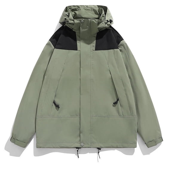 Turilly Women Coats Winter Jacket Women's Fashion Casual Solid Color Long Sleeve Hooded Casual Outwear and Jackets