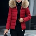 thumbnail image 1 of Turilly Women Fashion Slim Casual Zippers Loose Long Sleeve Bomber Warm Blouse Coat Tops, 1 of 5