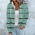 thumbnail image 1 of Turilly Women's Coats and Jackets Women Fashion Printed Blouse Long Sleeve Tops Sweatshirt Pockets Hoodied, 1 of 7