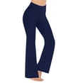 thumbnail image 1 of Turilly Women's Cozy Fleece Lined Flare Leggings High Waisted Thermal Yoga Pants for Winter Wear, 1 of 7