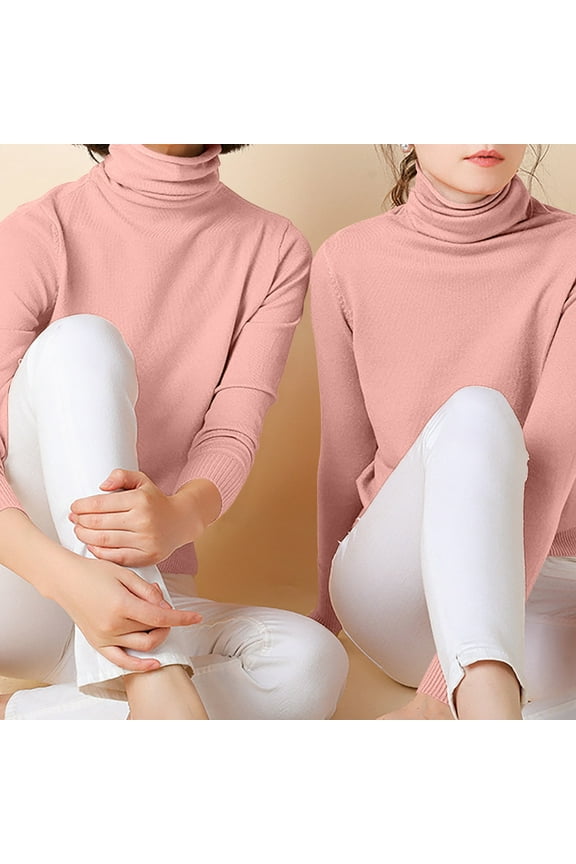 Women's Fashion R-Neck Long Sleeve Loose Solid Color Blouse